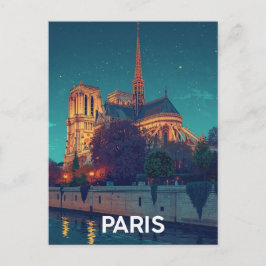 Paris Notre Dame Briefkaart