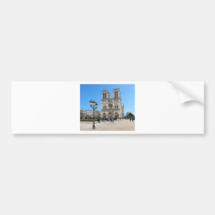 PARIS Notre Dame Bumpersticker