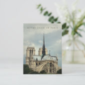 Paris Notre Dame Cathedral Briefkaart (Staand voorkant)