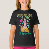 Paris Oh Lala Birthday Girl Eiffel Tower Matching T-shirt (Voorkant)