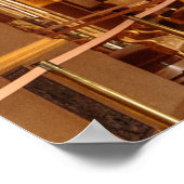 Paris Opera Garnier Interieur Uitzicht Poster (Hoek)