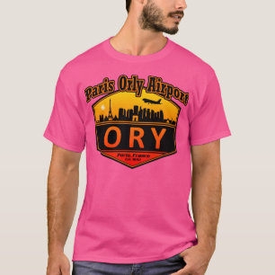 Paris Orly Airport Code T-shirt
