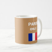 Paris Orly CDG Airport Mug (Devant droit)