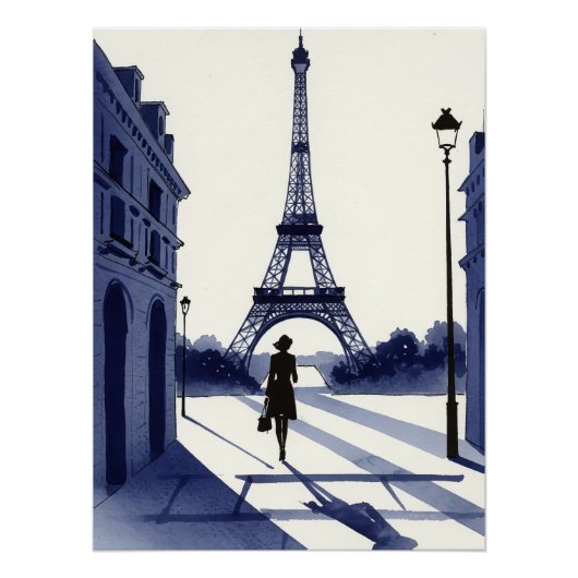 Paris painting  perfect poster (Voorkant)