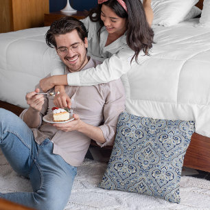 Paris Paisley Indigo Kussen