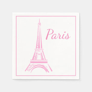 Paris Paper Napkins Servet