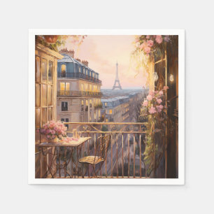 Paris Paper Napkins Servet