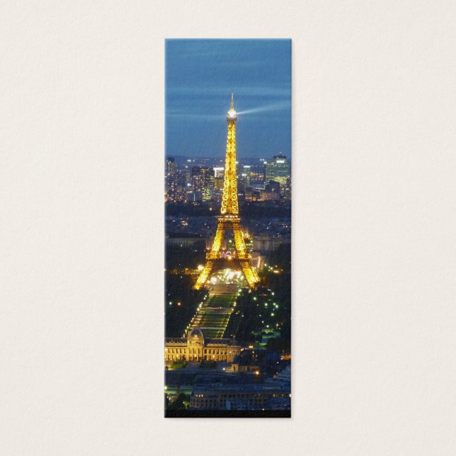 Paris par Nuit Tour Eiffel Mini Signet (Devant)
