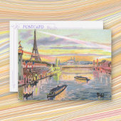 Paris Pastel Briefkaart