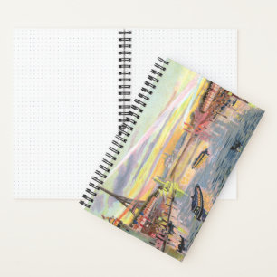 Paris Pastel Spiral Notitieboek