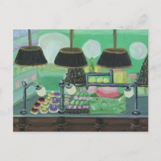 "Paris Patisseries" Briefkaart (Voorkant)