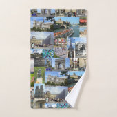 Paris Photo Collage Bad Handdoek (Handdoek)