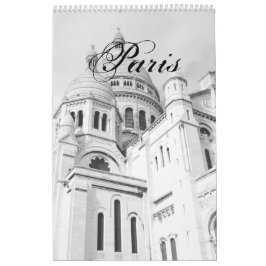 Paris Photography Montmartre Sacré-Coeur Fotokunst Kalender