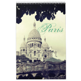 Paris Photography Montmartre Sacré-Coeur Fotokunst Kalender
