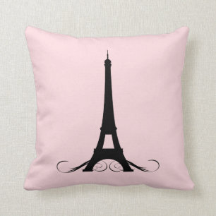 Paris Pink Eiffel Tower Kussen