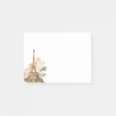 Paris Pink Rose Romantic Post-it Notes (Voorkant)