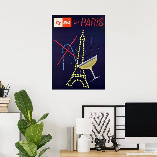 PARIS POSTER (Thuiskantoor)