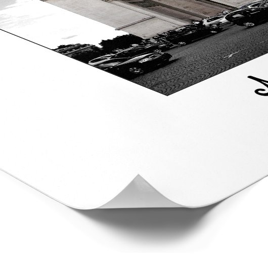 Paris - Poster Arc de Triomphe (Coin)