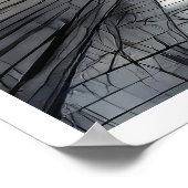 Paris, Poster de la Pyramide du Louvre (Coin)