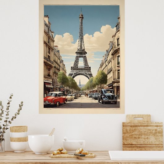 Paris poster vintage (Cuisine)