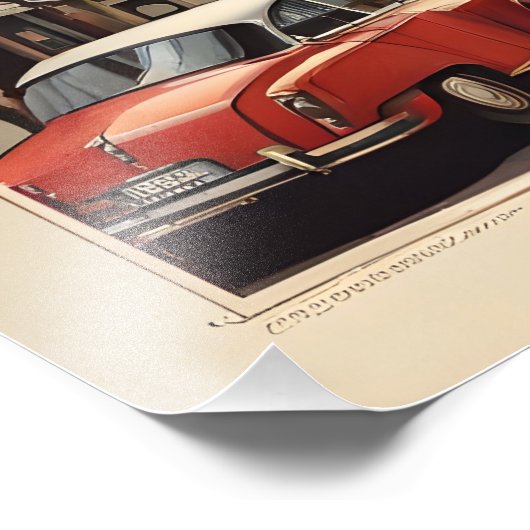 Paris poster vintage (Coin)