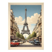 Paris poster vintage (Devant)