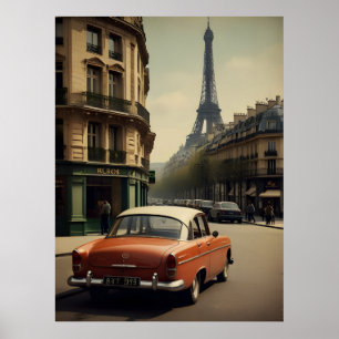 Paris poster vintage