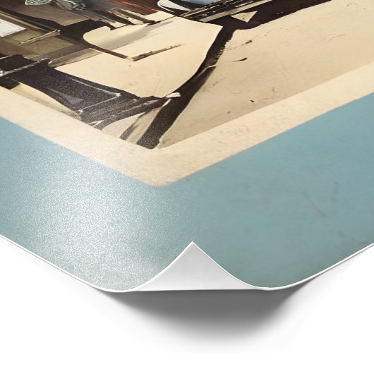 Paris poster vintage (Coin)