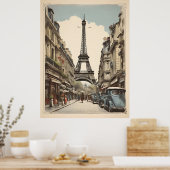 Paris poster vintage (Cuisine)