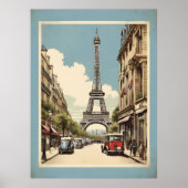 Paris poster vintage (Devant)