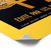 Paris - Poster Vintage voyage (Coin)