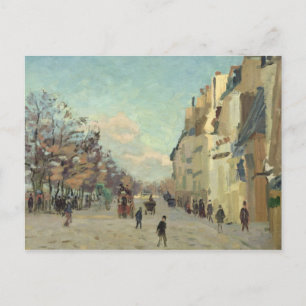 Paris, Quai de Bercy, Snow Effect, c.1873-74 Briefkaart