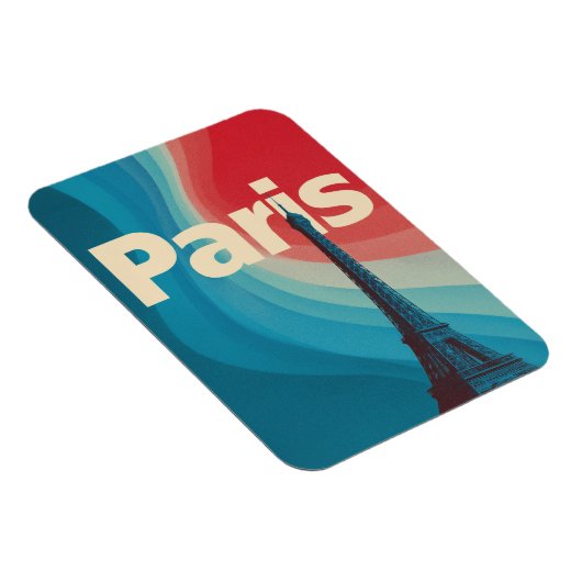 Paris retro magneet (Rechterzijde)