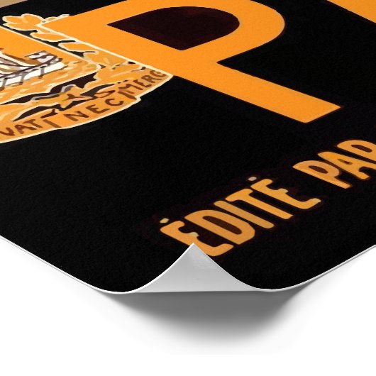 Paris Retro Poster (Hoek)