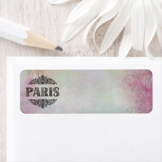 Paris Return Address Label (Insitu)
