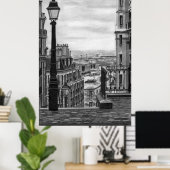 Paris Road Poster (Thuiskantoor)