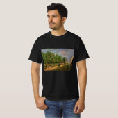 Paris Road with Peasant by Vincent van Gogh T-shirt (Voorkant volledig)