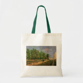 Paris Road with Peasant by Vincent van Gogh Tote Bag (Voorkant)