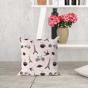 Paris Romance Patterned Kussen