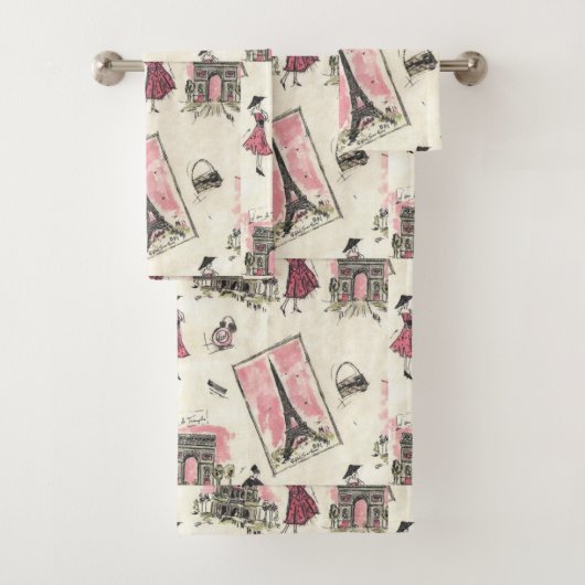 Paris rose vintage (En situation)