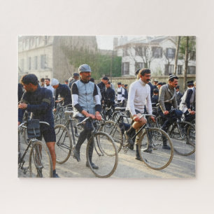 Paris-Roubaix Wielerwedstrijd 1907 Kleur Gerestaur Legpuzzel