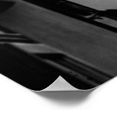 Paris Sacre-Coeur in Black en White Poster (Hoek)