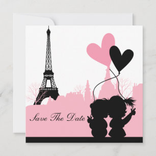 Paris Save the Date Aankondiging