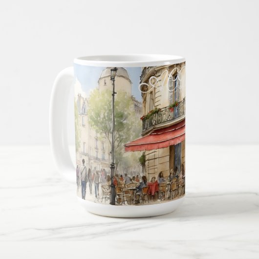 PARIS SCENE MUG (Devant gauche)