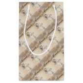 Paris Scenery Gift Bag Klein Cadeauzakje (Achterkant)