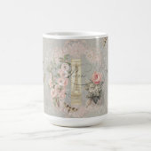 Paris Script Elegant Girly  Eiffel Tower Koffiemok (Center)