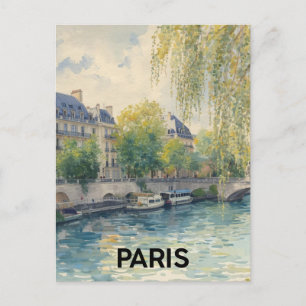 Paris Seine Briefkaart