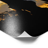 Paris Silhouettes à Dusk Photo Print (Coin)