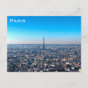 Paris Skyline Briefkaart