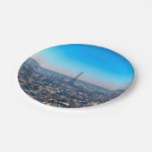 Paris Skyline Papieren Bordje (Gekanteld)